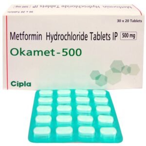Metformin 500mg (Okamet) Tablets