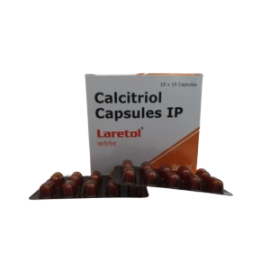 Calcitriol 0.25mg (Laretol) Capsules