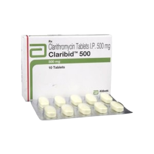 Clarithromycin 500mg (Claribid) Tablets