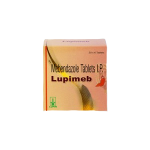 Mebendazole 100mg (Lupimeb) tablets