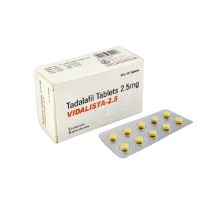 Vidalista 2.5mg (Tadalafil) Tablets