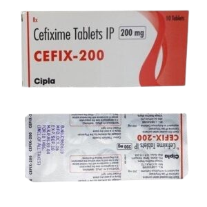Cefix 200 Tablet (Cefixime 200mg)