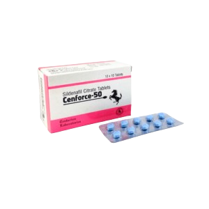 Sildenafil 50mg (Cenforce 50mg) Tablets